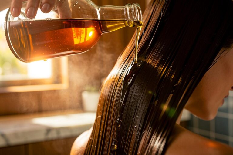 Nie uwierzysz, dlaczego ludzie myją włosy octem, styliści przysięgają na to